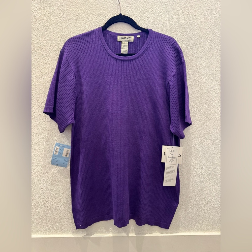 NWT - Kevo knit silk blend sweater